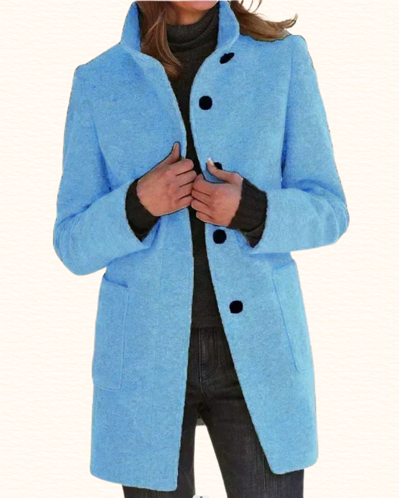Maison Verane | Manteau Coupe Classique Poches Pratiques