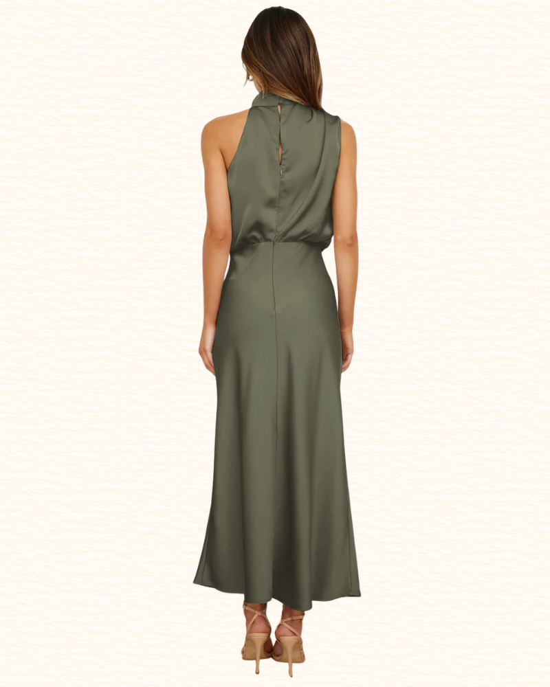Robe De Soirée Pour Femme | Encolure Tour De Cou