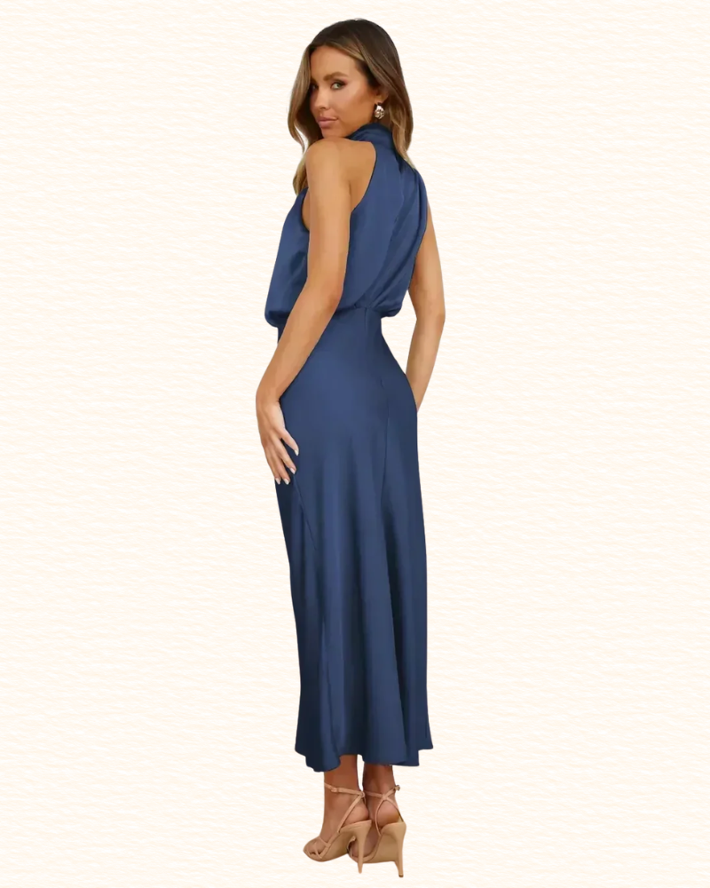 Robe De Soirée Pour Femme | Encolure Tour De Cou