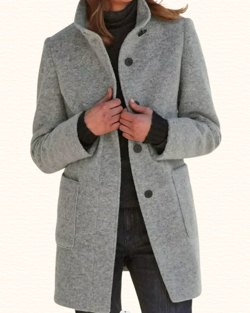 Maison Verane | Manteau Coupe Classique Poches Pratiques