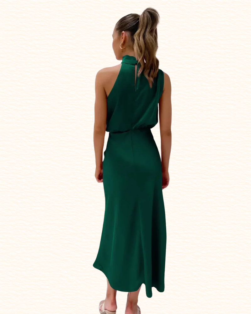 Robe De Soirée Pour Femme | Encolure Tour De Cou