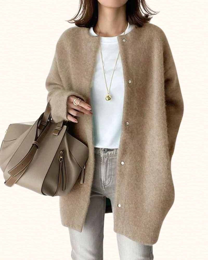 Manteau Court Pour Femme | Aspect Duveteux