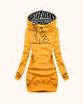 Sweat Long À Capuche Pour Femme | Coupe Cintrée