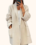 Maison Verane | Cardigan Chaleur Tricotée Premium Ouverture Frontale Relaxée