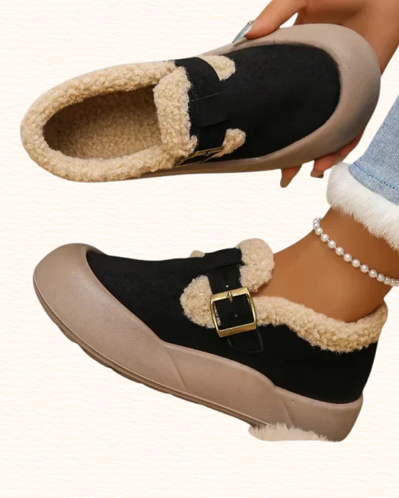 Chaussures À Boucle Pour Femme | Semelle Épaisse