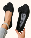 Ballerines À Nœud Pour Femme | Bout Arrondi