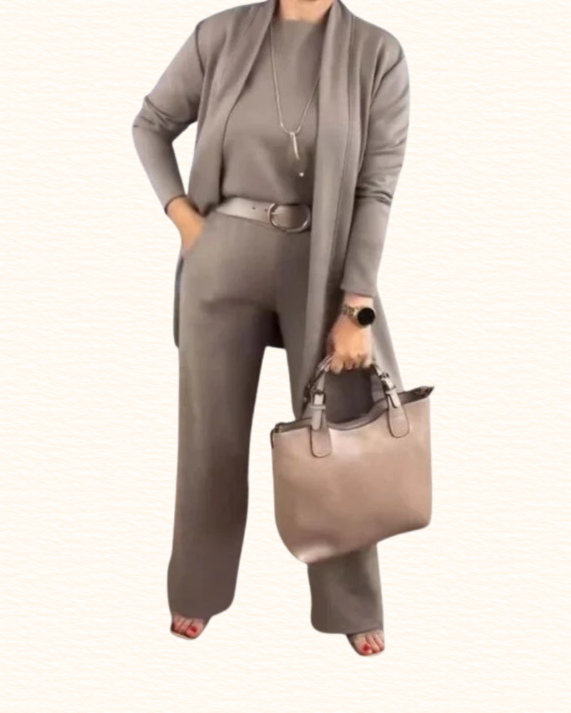 Combinaison De Soirée Pour Femme | Col Drapé Et Jambes Larges