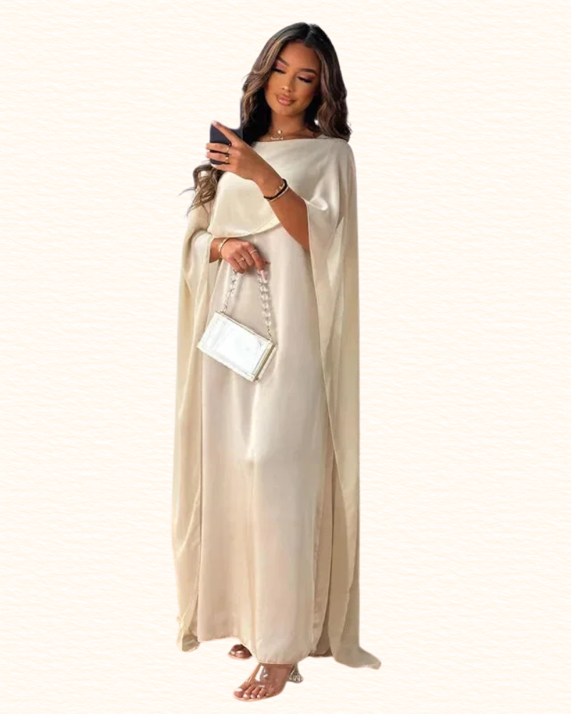 Robe Cape Minimaliste Pour Femme | Maxi