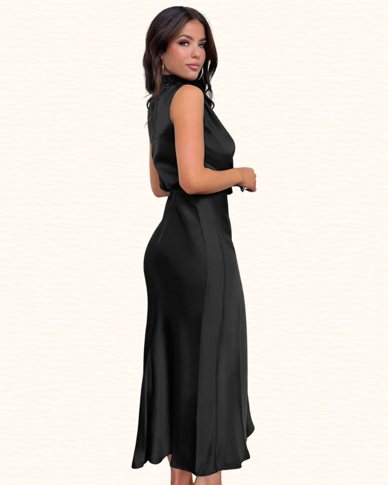 Robe De Soirée Pour Femme | Encolure Tour De Cou