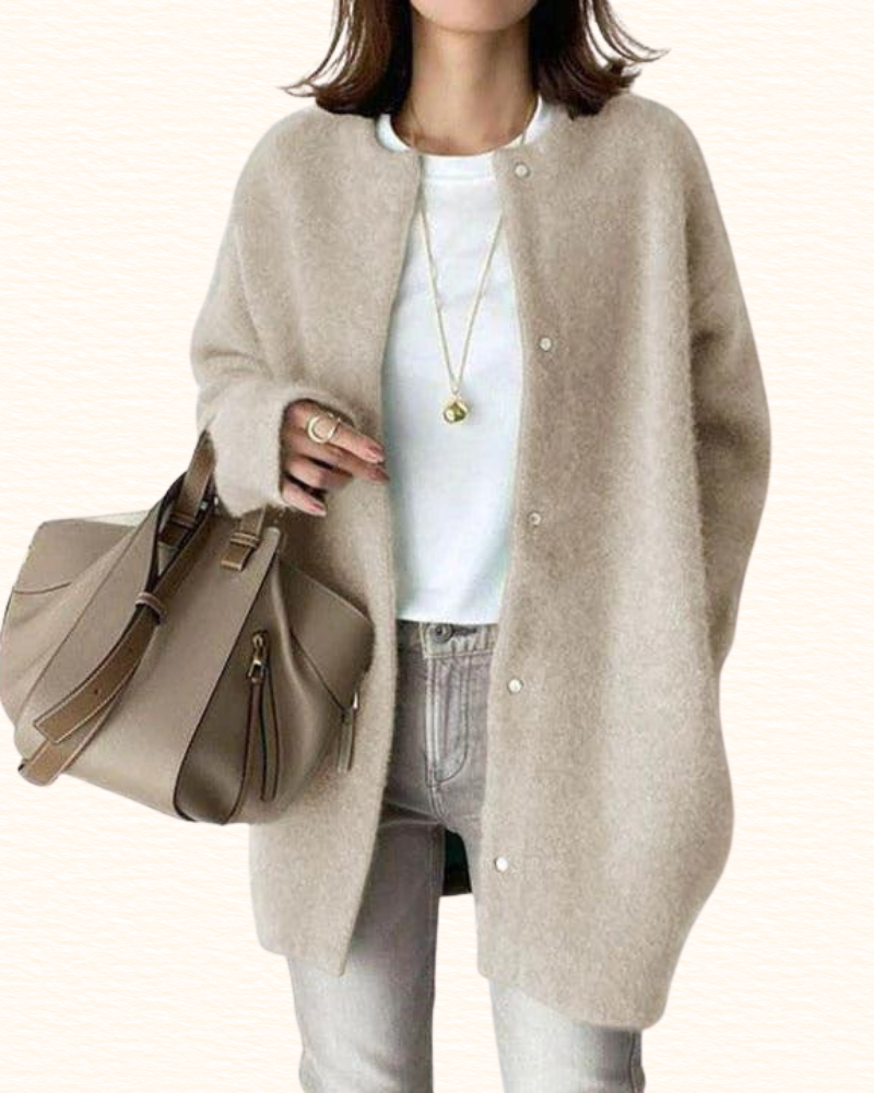 Manteau Court Pour Femme | Aspect Duveteux