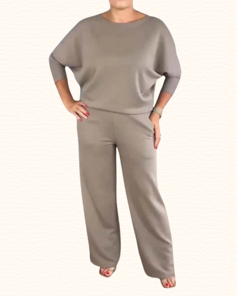 Combinaison De Soirée Pour Femme | Col Drapé Et Jambes Larges