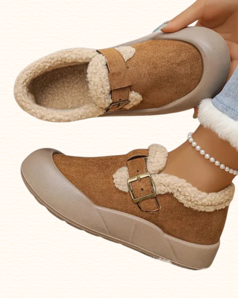 Chaussures À Boucle Pour Femme | Semelle Épaisse