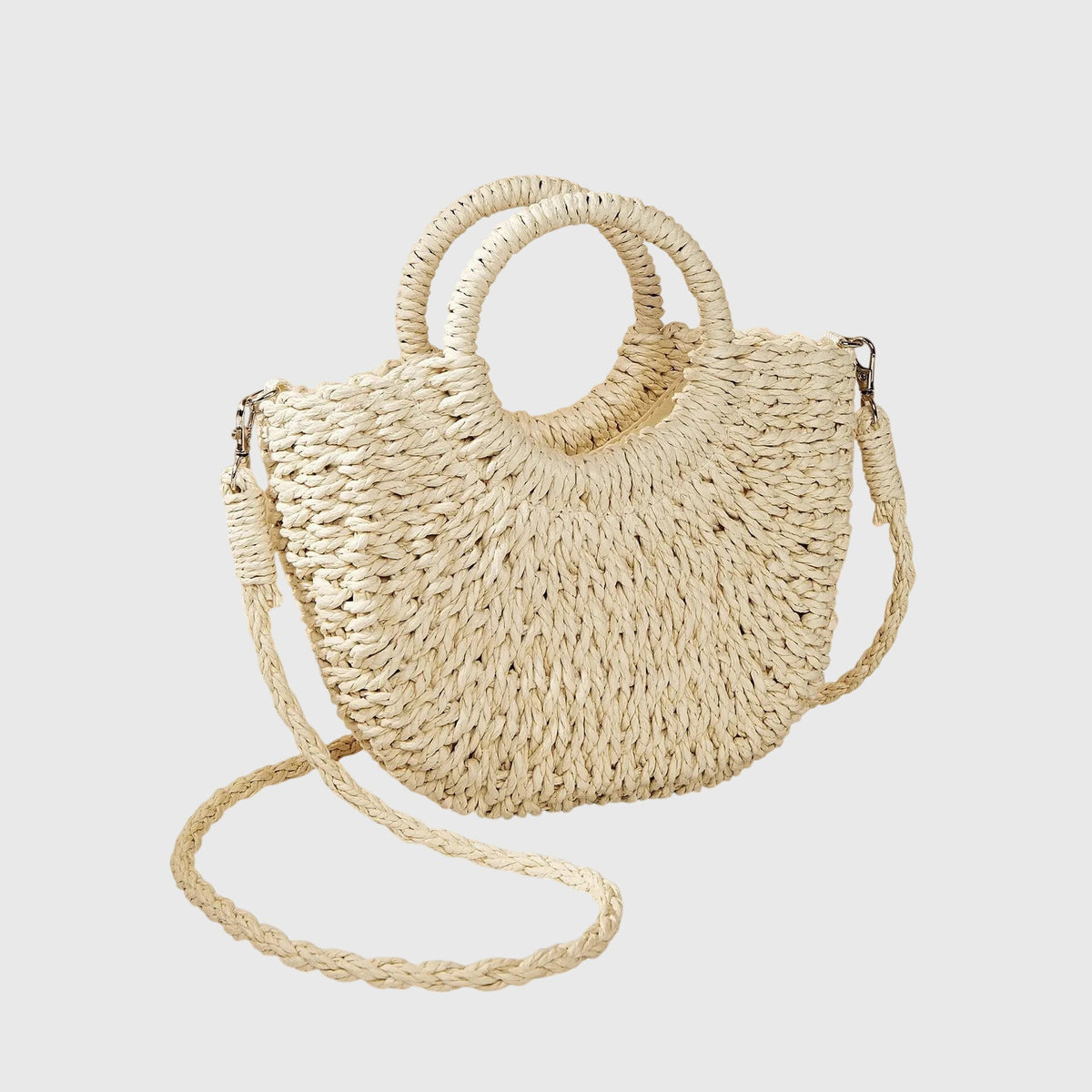 Sac À Main Demi-Lune Pour Femme | Anses Rondes