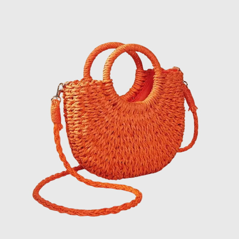 Sac À Main Demi-Lune Pour Femme | Anses Rondes