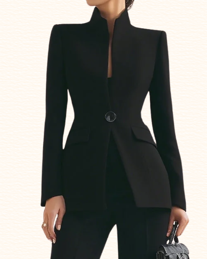 Tailleur Pantalon Évasé Pour Femme | Blazer Cintré