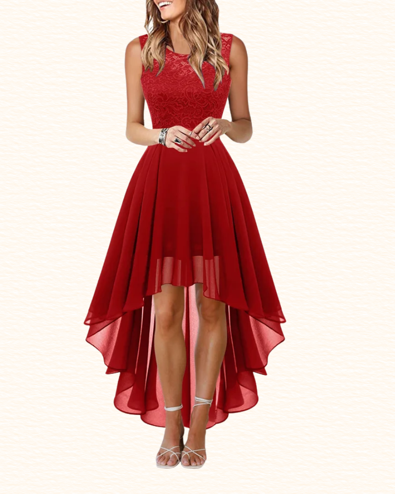 Robe Asymétrique Sans Manches Pour Femme | Midi