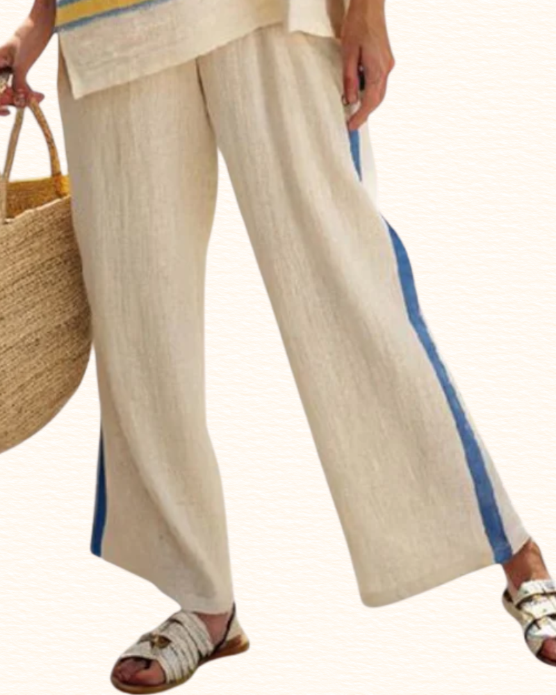 Ensemble Deux Pièces Pour Femme | Tunique Et Pantalon Large