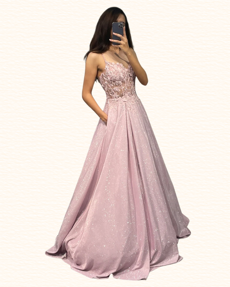 Robe De Cérémonie Fluide Pour Femme | Maxi