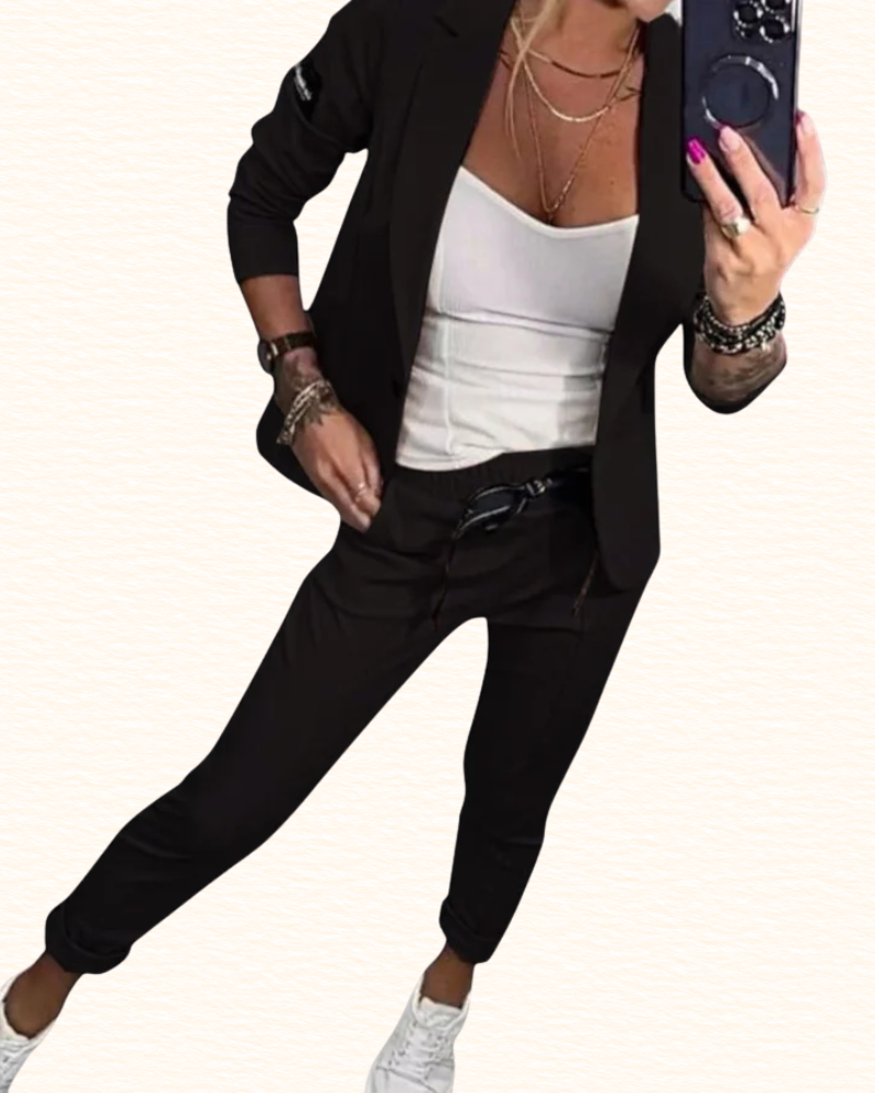 Tailleur Pantalon Pour Femme | Ensemble Trois Pièces