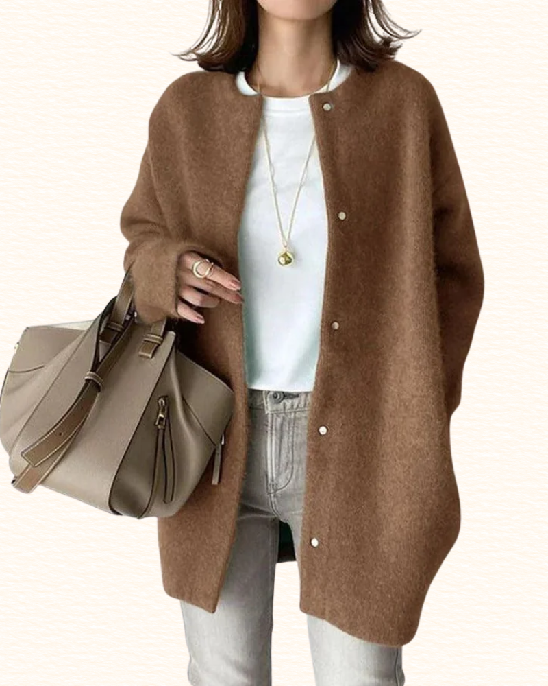 Manteau Court Pour Femme | Aspect Duveteux