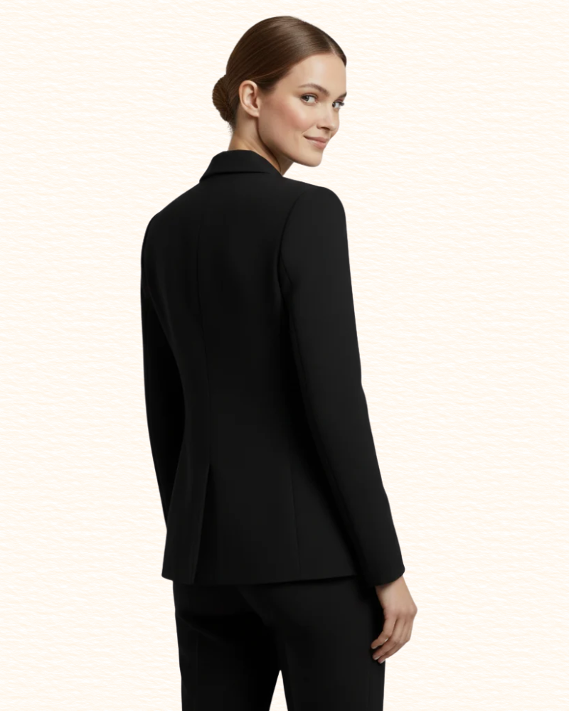Blazer Croisé Pour Femme | Boutons Dorés