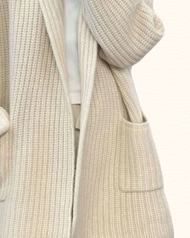Maison Verane | Cardigan Chaleur Tricotée Premium Ouverture Frontale Relaxée