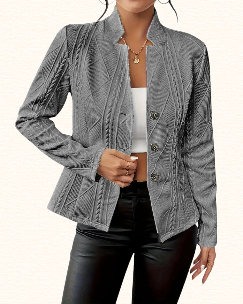 Blazer Ajusté Pour Femme | Veste Boutonnée