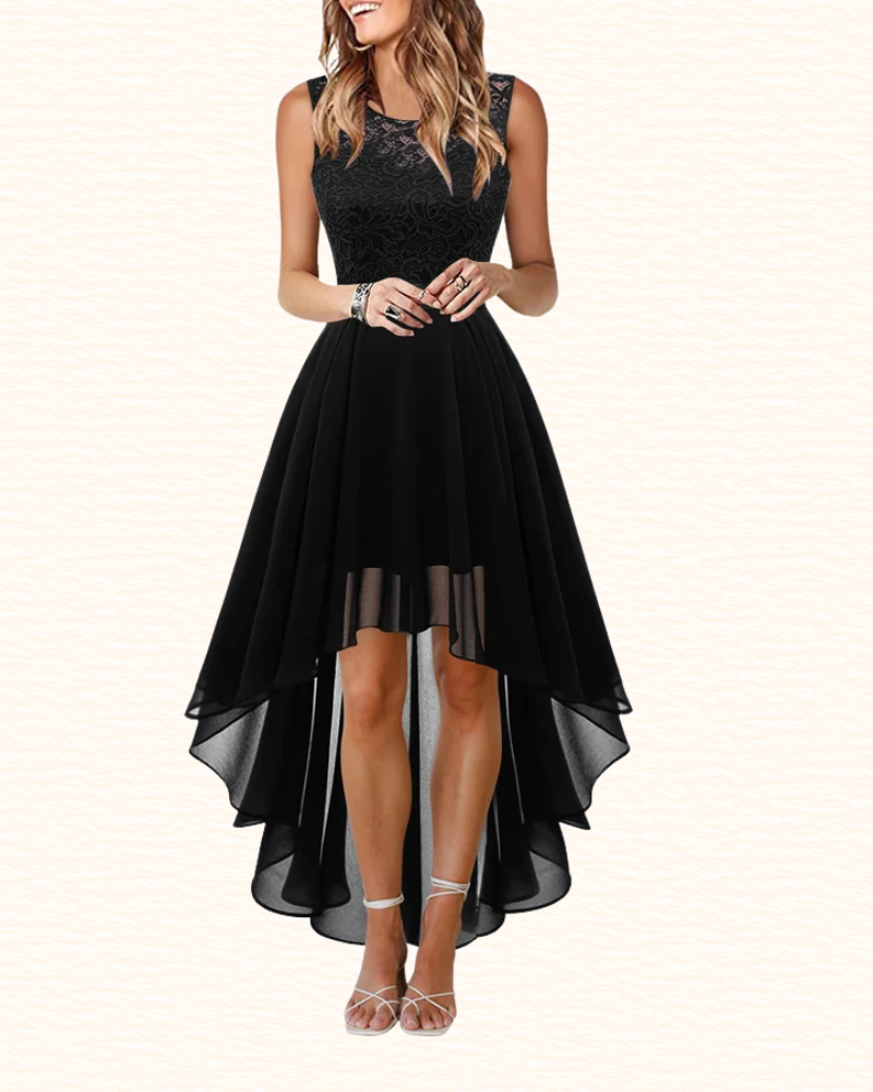 Robe Asymétrique Sans Manches Pour Femme | Midi