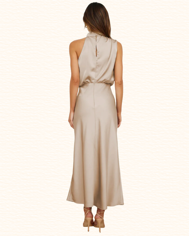 Robe De Soirée Pour Femme | Encolure Tour De Cou