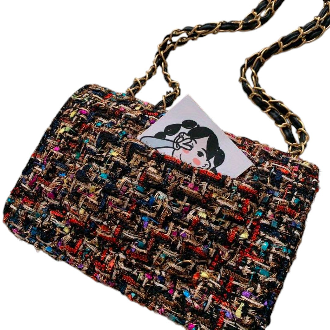 Sac À Main Texturé Pour Femme | Bandoulière Chaîne