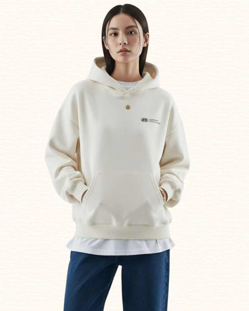 Sweat À Capuche Imprimé Pour Femme | Coupe Décontractée