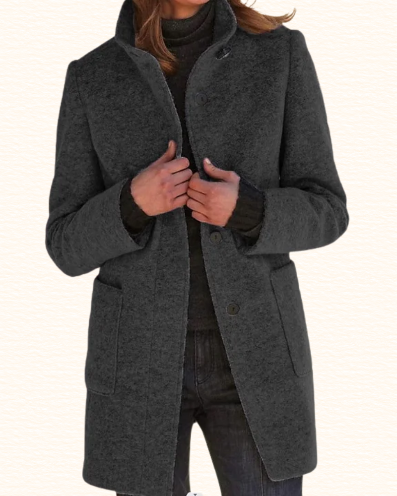 Maison Verane | Manteau Coupe Classique Poches Pratiques