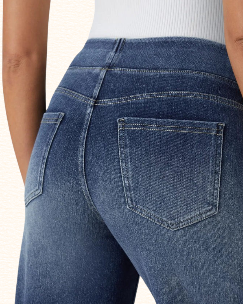 Pantalon À Jambes Larges Pour Femme | Taille Haute