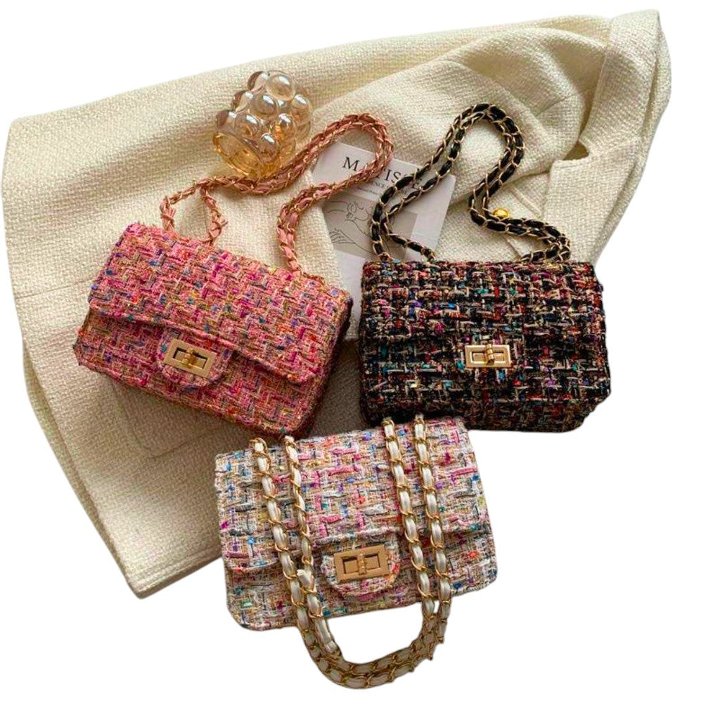 Sac À Main Texturé Pour Femme | Bandoulière Chaîne