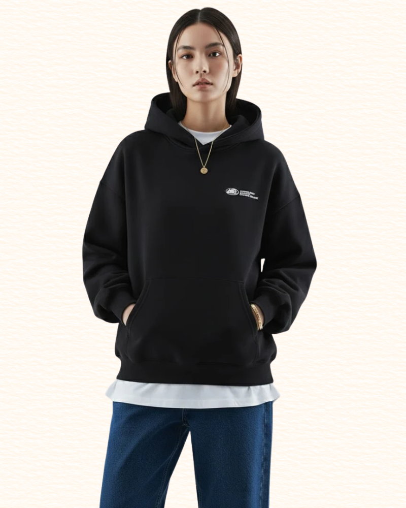 Sweat À Capuche Imprimé Pour Femme | Coupe Décontractée