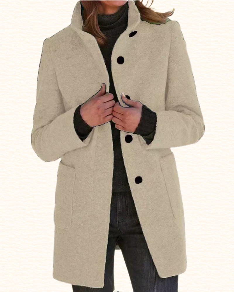 Maison Verane | Manteau Coupe Classique Poches Pratiques