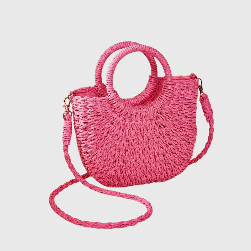 Sac À Main Demi-Lune Pour Femme | Anses Rondes