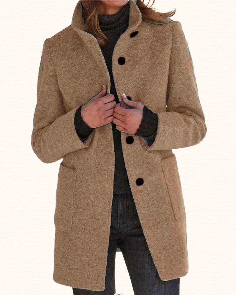 Maison Verane | Manteau Coupe Classique Poches Pratiques