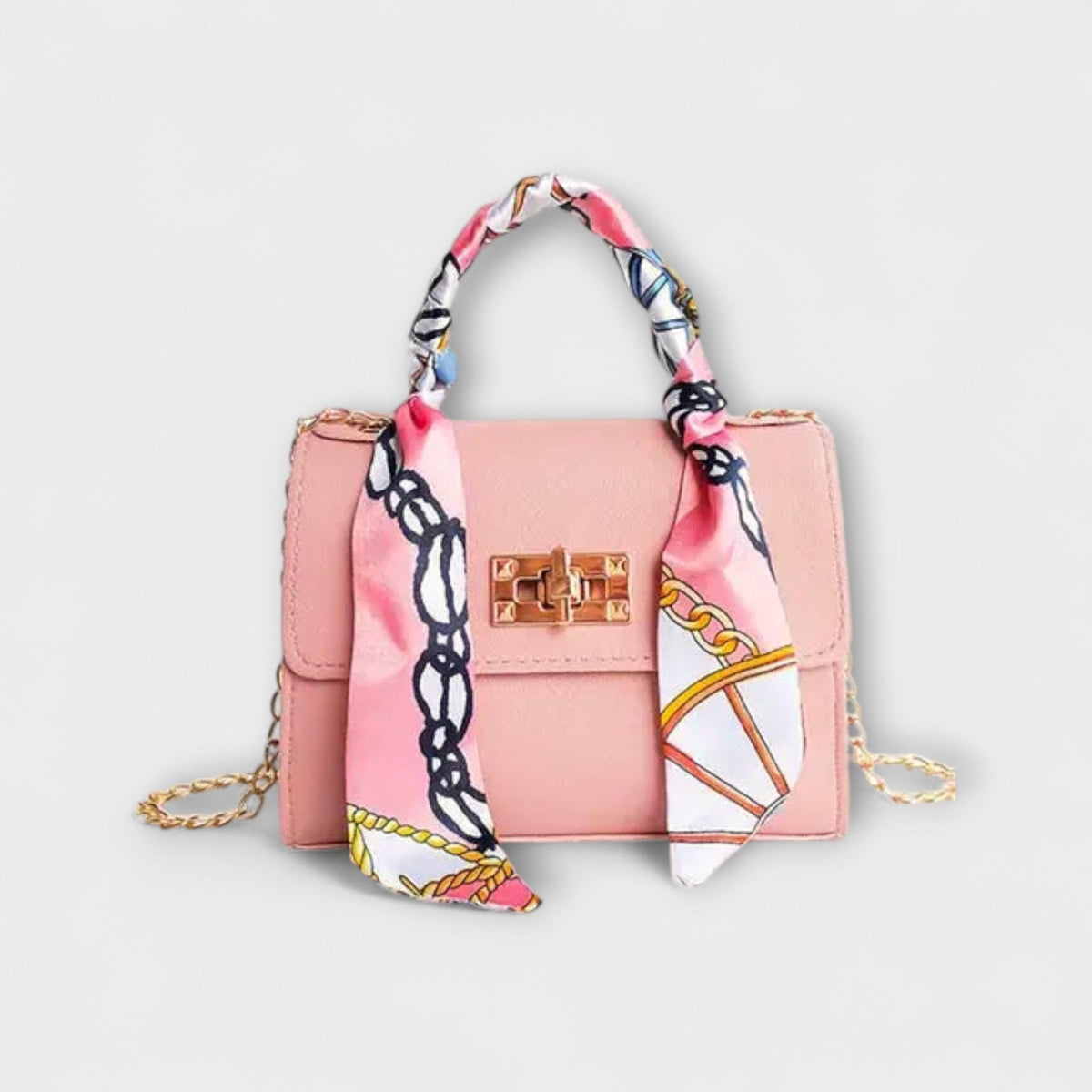 Sac À Main Structuré Pour Femme | Foulard Décoratif