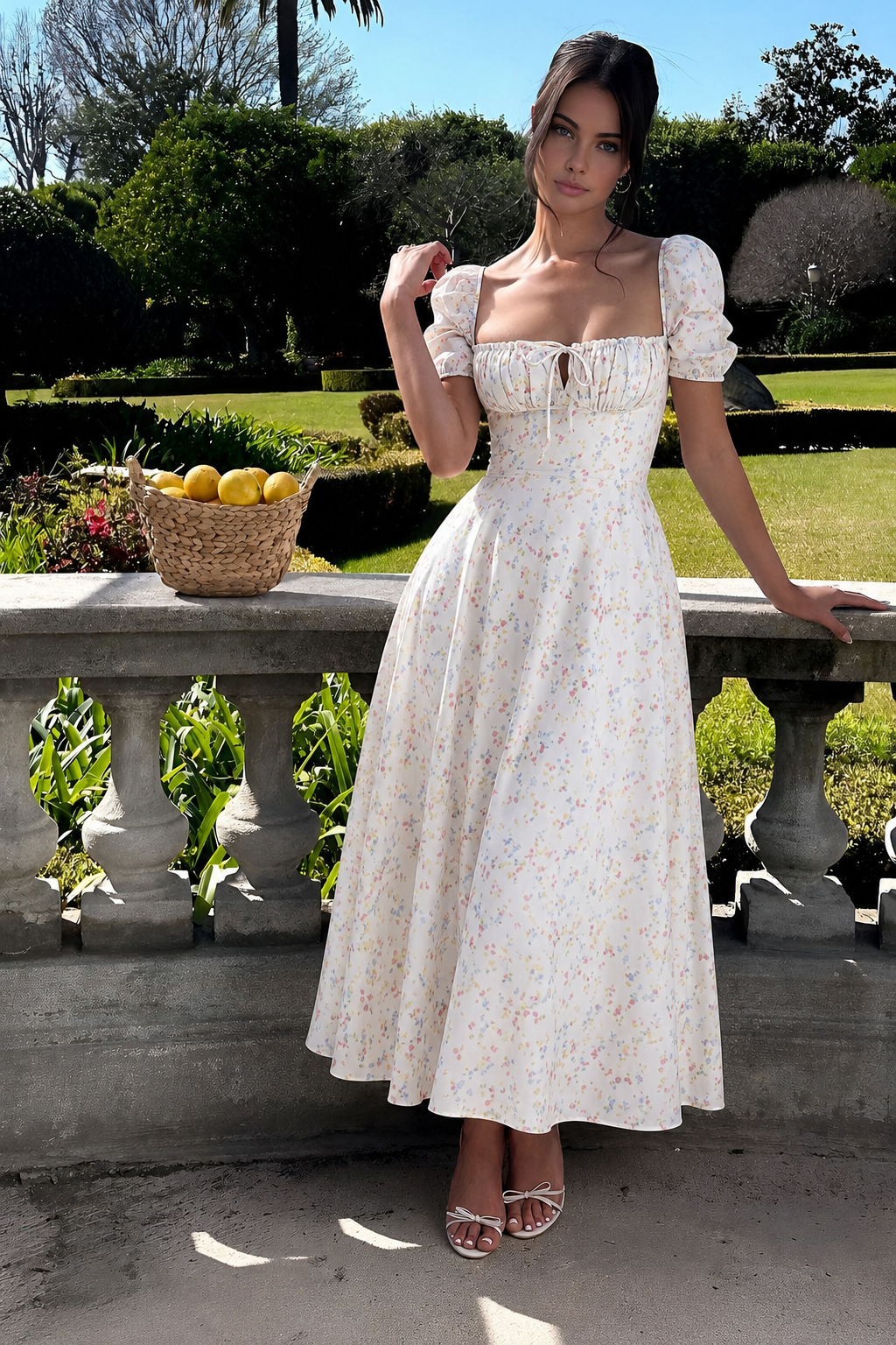 Robe Bustier Évasée Pour Femme | Midi