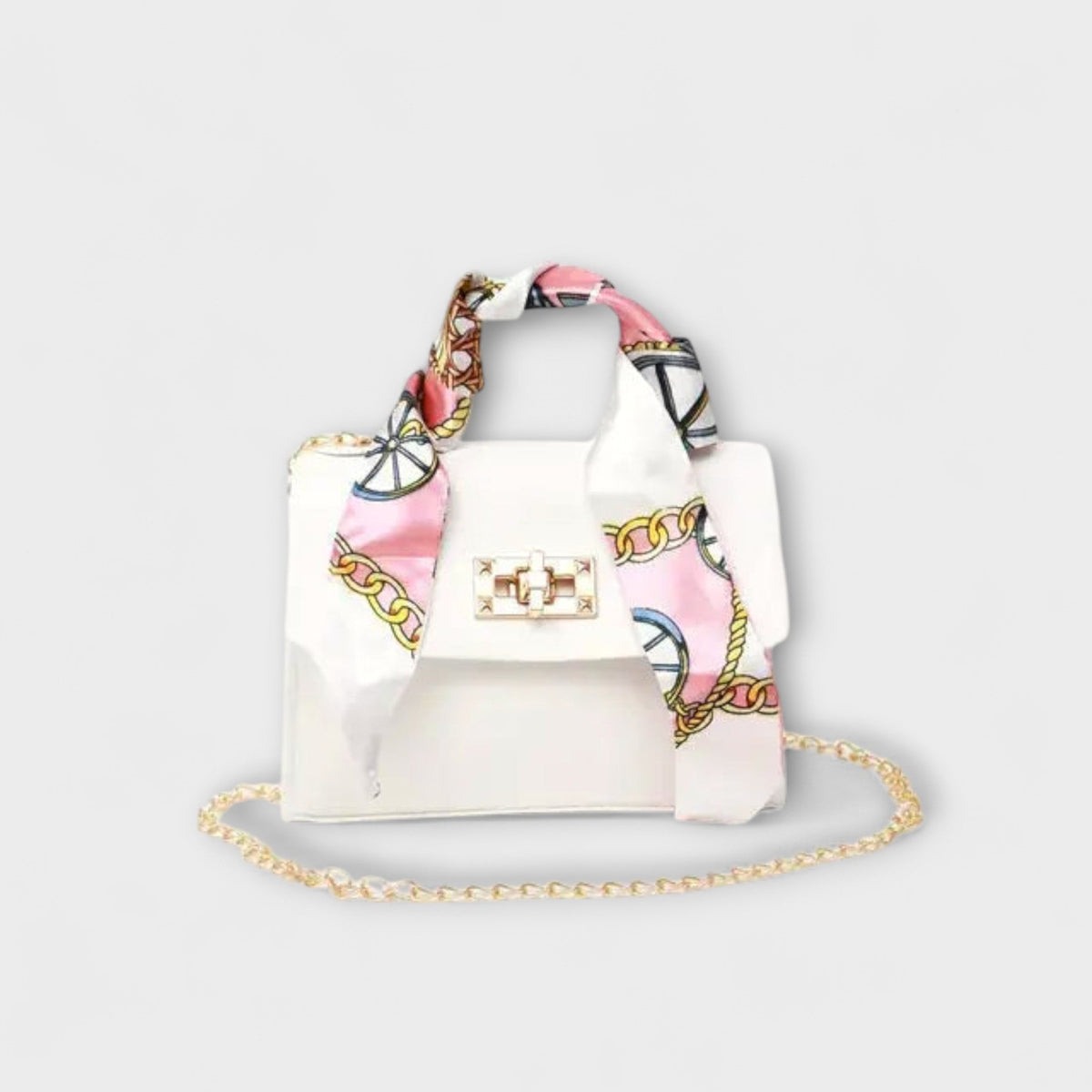 Sac À Main Structuré Pour Femme | Foulard Décoratif