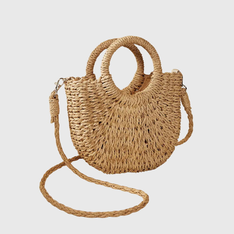 Sac À Main Demi-Lune Pour Femme | Anses Rondes
