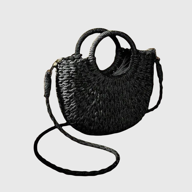 Sac À Main Demi-Lune Pour Femme | Anses Rondes