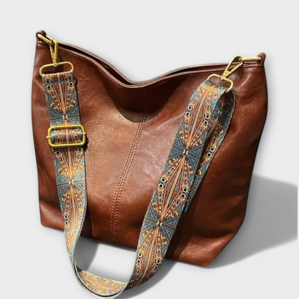 Sac Souple À Bandoulière Pour Femme | Sangle À Motifs