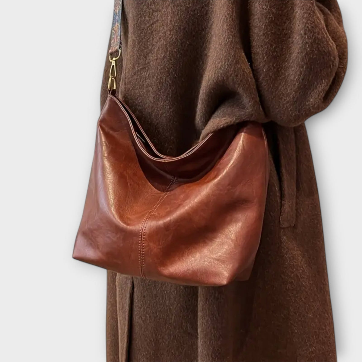 Sac Souple À Bandoulière Pour Femme | Sangle À Motifs