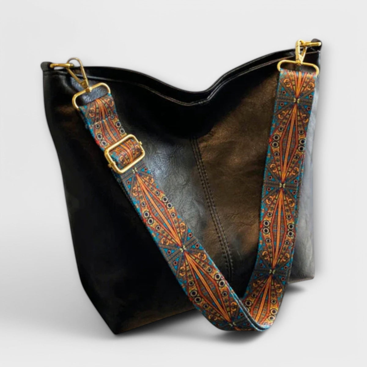 Sac Souple À Bandoulière Pour Femme | Sangle À Motifs