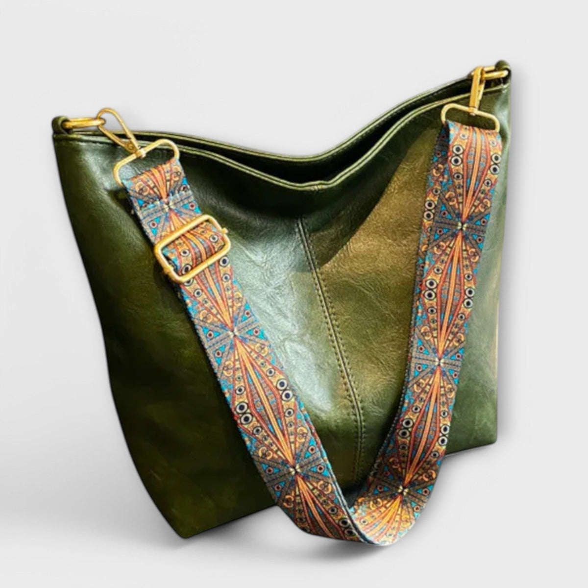 Sac Souple À Bandoulière Pour Femme | Sangle À Motifs