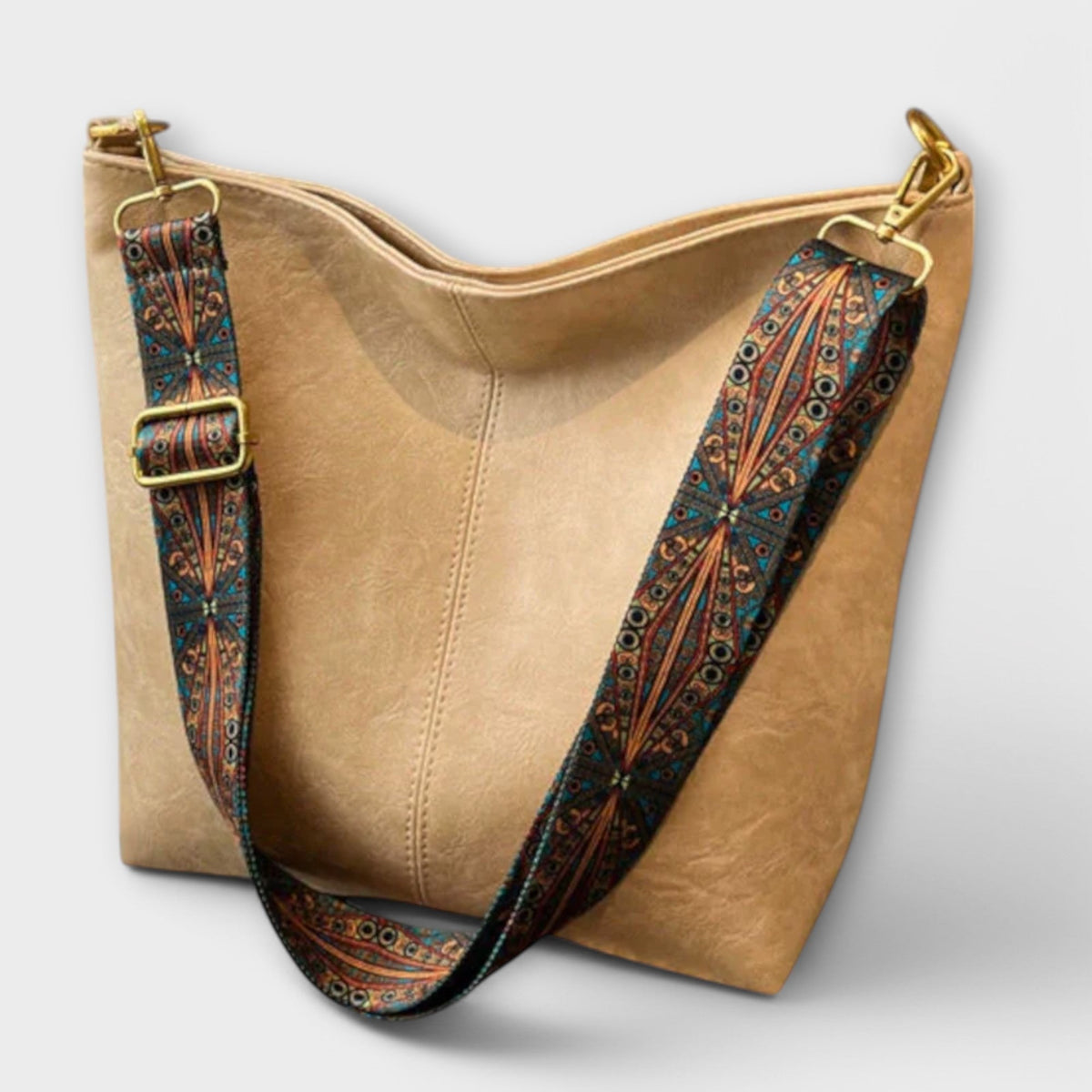 Sac Souple À Bandoulière Pour Femme | Sangle À Motifs