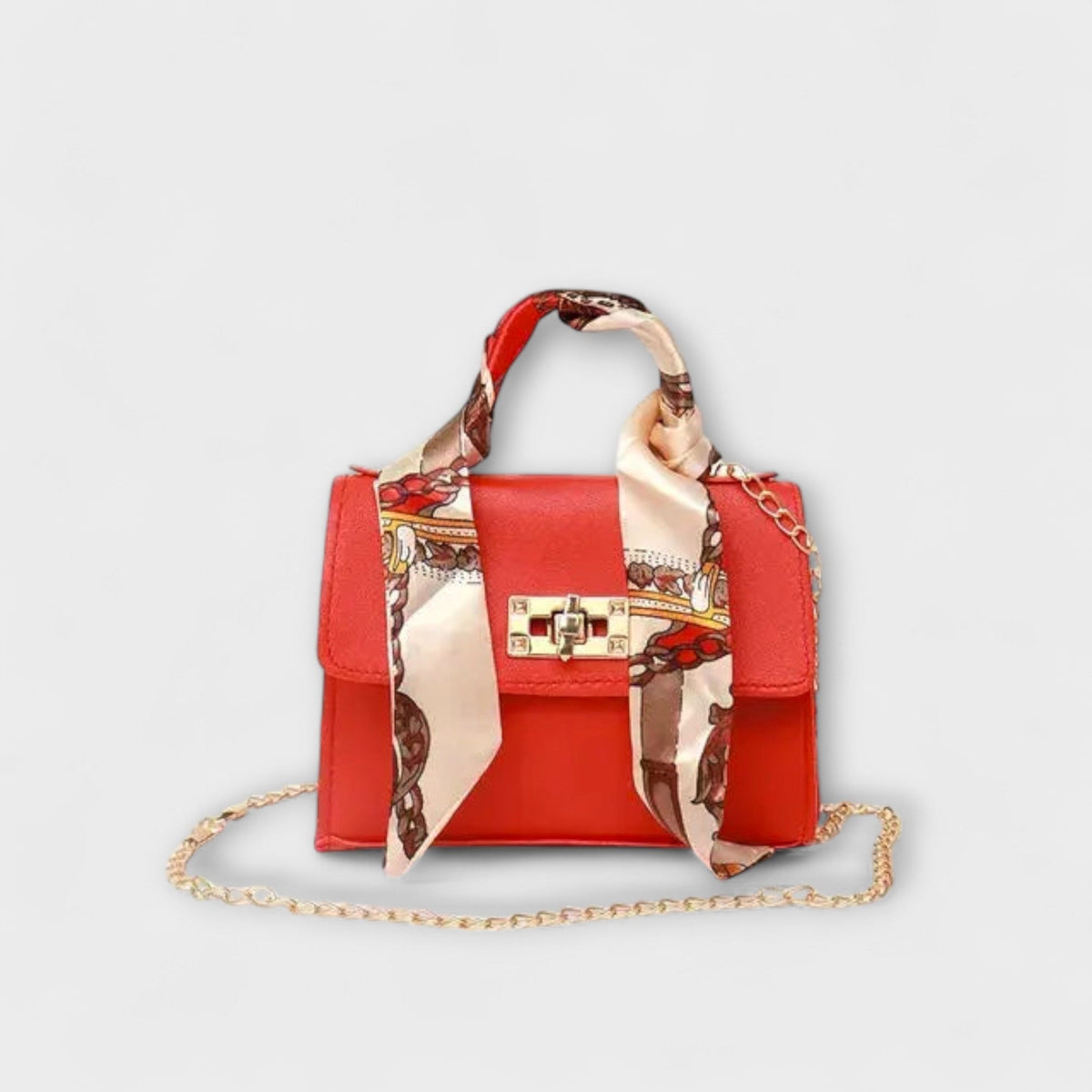 Sac À Main Structuré Pour Femme | Foulard Décoratif