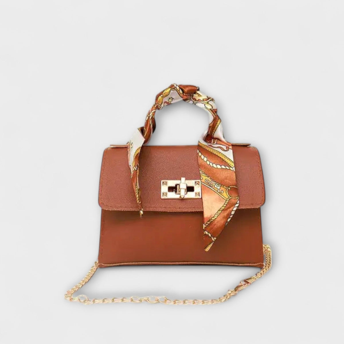 Sac À Main Structuré Pour Femme | Foulard Décoratif